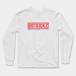 GOTKICKZ Logo Long Sleeve T-Shirt